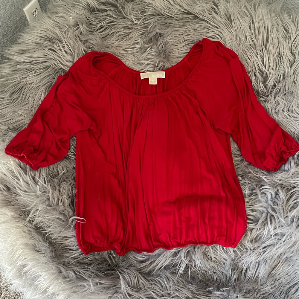 Michael Kors Red Top